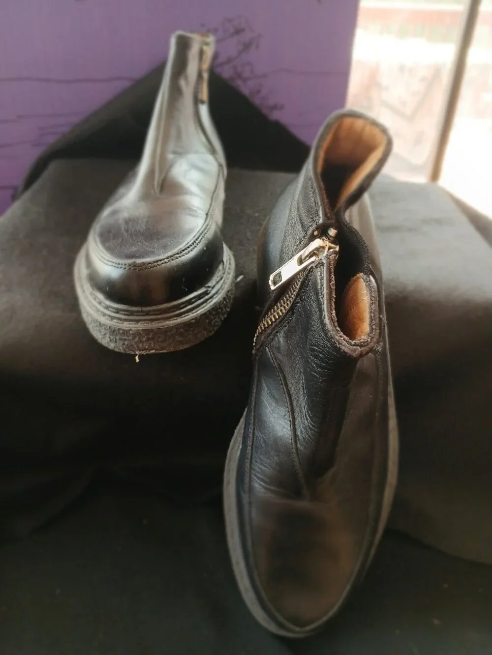 Pom d’Api French Leather Ankle Boots